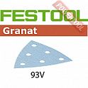 Шлифовальный лист FESTOOL Granat STF V93/6 P150 GR/100