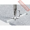 Спиральная пазовая фреза HW хвостовик 12 мм FESTOOL HW Spi D12/42 RD ss S12