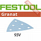 Шлифовальный лист FESTOOL Granat STF V93/6 P80 GR/50