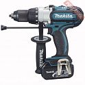 Аккумуляторная ударная дрель-шуруповерт MAKITA DHP 454 RFE