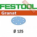 Шлифовальный круг FESTOOL Granat STF D125/90 P120 GR/100